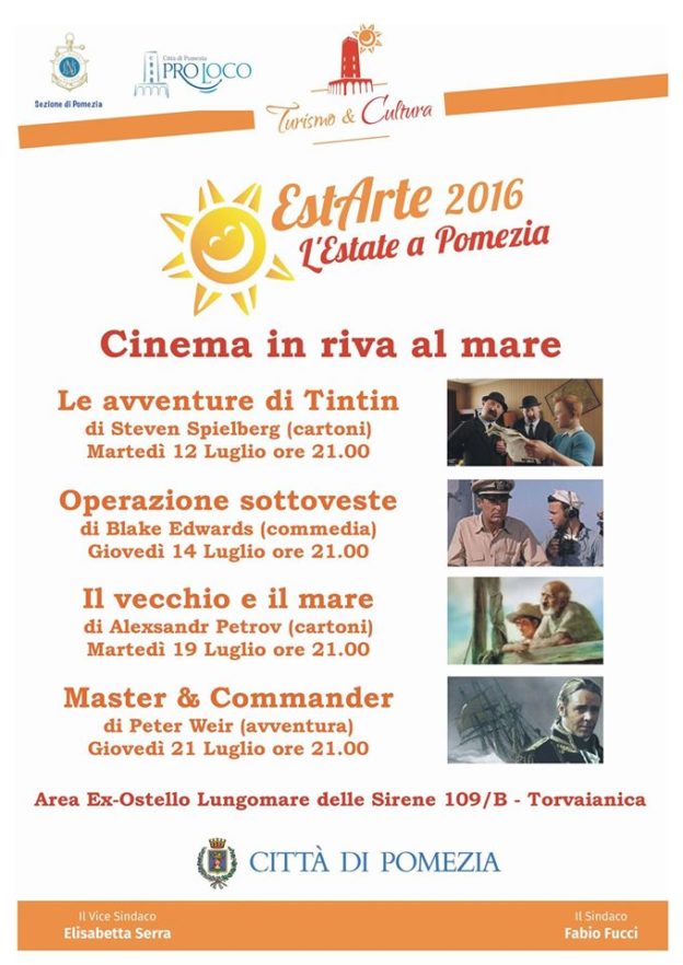 cinema in riva al mare 2016